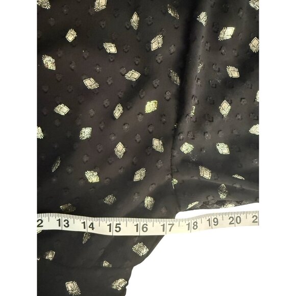 NWT Misa Los Angeles Davie Dress Black Silver‎ Diamond Clip Dot Mini Size XS - Picture 7 of 15